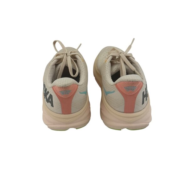 Hoka Cream and Orange Athletic Shoes - Picture 6 of 13